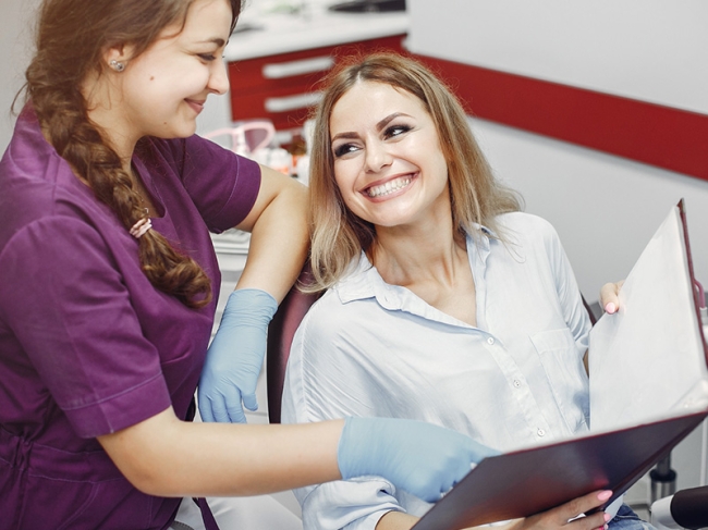 Discuss personalized dental treatment options and receive an initial quote